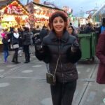 Shilpa Shetty Instagram – OMG!Scary ride😰Turned up my toes ( literally)😱Started doing the MrityunjayMantra🙈Brrrrrrr… ha ha ha #rides #winterwonderland #adventurethatislife