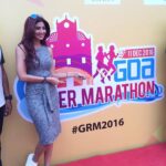 Shilpa Shetty Instagram - At the press conference to flag off the #goarivermarathon happening tomw morning #motivation #runforhealth #goalfor2017