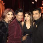 Shilpa Shetty Instagram – At my dearest friend @manishmalhotra05  50 th birthday. Darling you must celebrate cause u don’t look it😅😬😘🤗fab party @karanjohar #happybirthday #celebrations