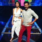 Shilpa Shetty Instagram - With the "Prabhu" of Dance.. The Prabhu DEVA😬my dance inspiration and friend forever #danceguru #superdancer #danceislife