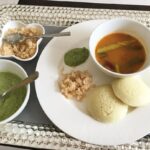 Shilpa Shetty Instagram - Love my Sunday breakfast😁 soft Rava idlis with Sambhar coconut jaggery mixture and coriander mint chutney, Yummm #homecooked #thegreatindiandiet #healthy #lazybreakfast