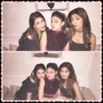 Shilpa Shetty Instagram - Once in a blue moon , a Girls night out:) my sis and bestie😘love u girls #fun #friendship #sistahood