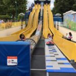 Shilpa Shetty Instagram - Me being adventurous 😃was soo much fun.. A Must do ride👍#peppapigworld #littlejoys #londondiaries #funtime #sontime