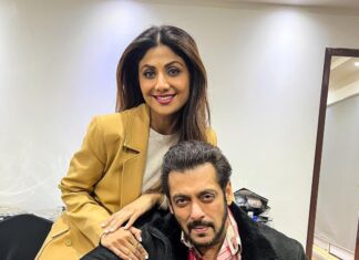 Shilpa Shetty Instagram - Happy birthday, my forever Rockstar @beingsalmankhan. Thank you for always “Being YOUman”😘🤗 Keep soaring and roaring our TIGER! Loads of love, always ♥️🧿♥️ . . . . . #friendsforever #gratitude #blessed #friendslikefamily