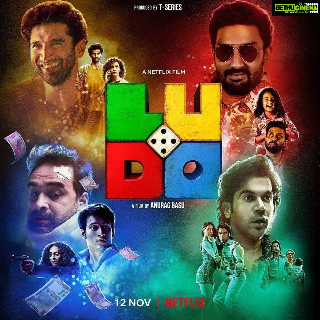Shilpa Shetty Instagram - LUDO! What a movie!🤩😍 The story, casting, screenplay, cinematography, pace... ah, all synchronized so well. The plot just as unpredictable as the game itself. The direction and phenomenal performances - truly memorable. Verrry jealous I wasn't a part of this🤣 There was a scene, but it got edited... as @anuragbasuofficial says🤪 Dada, chalo agli wali “Ludo in a Metro! “😂😈 Take a bow, Team Ludo🙏🏼 I'm truly in love with the movie. Faaaabbbbb one!❤️❤️A must watch guys.. Great moment in Indian cinema and Story telling 🎉 BTW: Is there anything you can’t do dada??Script, direction, producer, cinematography, and now actor 😅😅 . . . . #LUDO @bachchan @netflix_in @adityaroykapur @rajkummar_rao @pankajtripathi @sanyamalhotra_ @fatimasanashaikh @pearlemaany @rohitsaraf10 @iamparitoshtripathi @inayatverma22 @ashanegi @itsshalinivatsa #BhushanKumar @divyakhoslakumar @ipritamofficial @tanibasu #KrishanKumar #AnuragBasuProductions @tseries.official @tseriesfilms