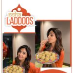 Shilpa Shetty Instagram - It’s an unusual festive season with social distancing, masks, and sanitizing protocols to be followed. Not to forget that tending to our immunity is paramount. But, that doesn’t mean that one can’t gorge on some delicious laddoos during Diwali. Presenting to you: 'Poha Laddoos'! These are loaded with iron, are gluten free, have NO refined sugar, and taste just as divine!😍 USP: Super quick & really easy to make. Do try them at home! My Sweet Diwali gift to you, from my home and heart. Wishing you and all your loved ones a Happy Diwali & a prosperous New Year 🎇🪔🎆 @simplesoulfulapp . . . . . #SwasthRahoMastRaho #TastyThursday #HappyDiwali #laddoos #pohaladdoos #desserts #healthy #sweets
