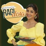 Shilpa Shetty Instagram - It’s #WorldFoodDay tomorrow and I’m celebrating it by adding a little twist to the humble Dosa. Today, we’re making Ragi Dosa, which is an even healthier option for all those craving a filling snack. Our superfood ragi ensures that your meal is loaded with nutrients. Serve it with sambar and chutneys of your choice, and it makes for a filling & delicious meal. Which variations of your favourite foods have you tried and loved? Tell me in the comments ❤️ @simplesoulfulapp . . . . . #SwasthRahoMastRaho #TastyThursday #SSApp #SimpleSoulful #eatright #dosa #RagiDosa #FoodDay #superfood