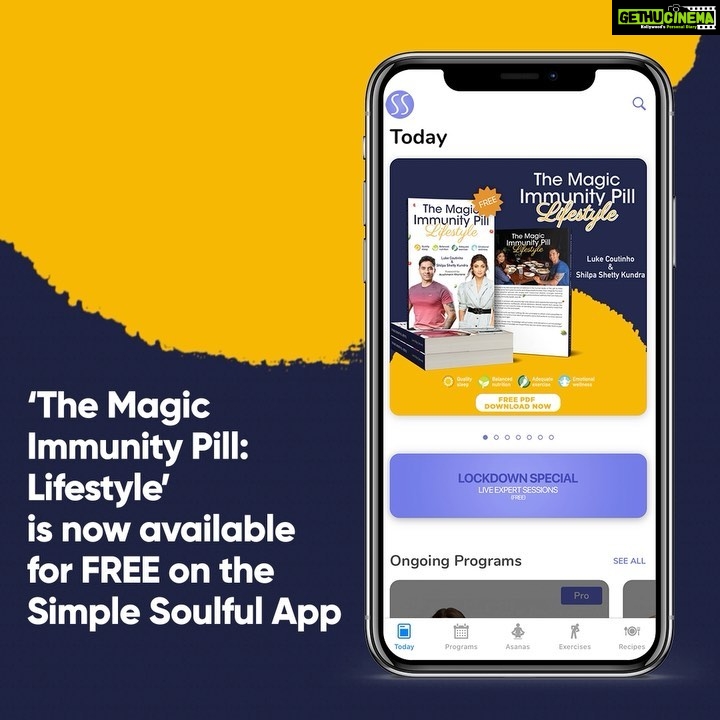 Shilpa Shetty Instagram - A new month, a new beginning! As we look forward to what September has in store for us, let’s also look at making some important lifestyle modifications towards a better future. The digital copy of ‘The Magic Immunity Pill: Lifestyle’, authored by @luke_coutinho, co-authored by me, and published by @buuks_publishing... is now also available for FREE at your fingertips on the @simplesoulfulapp. You can read it on the go... anytime, anywhere! 📖 If you haven’t downloaded the #SimpleSoulfulApp yet, head to my stories to download & subscribe now! Make healthy choices to lead a healthy life. . . . . . #SwasthRahoMastRaho #TheMagicImmunityPillLifestyle #Book #lifestylemodification #ChooseHealthy #StayHealthy #StayHappy