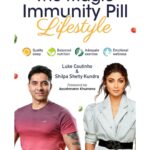 Shilpa Shetty Instagram - The wait is ALMOST over! ‘The Magic Immunity Pill - Lifestyle’ - authored by Luke Coutinho and co-authored by me - is now available to pre-order!The need of the hour... to know the art of strengthening our ‘IMMUNITY’. This book happened with the perseverance of my dear friend and revered nutritionist - @luke_coutinho. His knowledge, experience, & expertise; and the insights that I’ve gained into the need for having a stronger immune system and a disciplined lifestyle, has been shared in this book for each one of you to be able to stay fit and healthy. The book published by BUUKS (@buuks_publishing), the world's trusted self-publishing partner, will be launched on 1st July 2020. Pre-book today for your ‘FREE’ copy. Yes, it’s free!! Visit: https://bit.ly/3duEXzq . . . . . #TheMagicImmunityPill #PreOrder #FreeEbook #lifestylemodification #health #fitness #Free #SwasthRahoMastRaho #TheMagicImmunityPillLifestyle