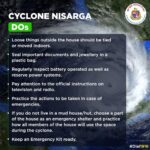 Shilpa Shetty Instagram - With #CycloneNisarga expected to hit Maharashtra and nearby regions in a few hours, please be mindful of these DOs & DONTs shared by @my_bmc. Please call 1916 and press 4 for any cyclone-related query or concern.‬ ‪Stay indoors; stay secure. Praying for our safety🙏🏻‬ . . . . . ‪#StaySafe #StayHome