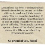 Shilpa Shetty Instagram - ‪Extremely proud of you, @sonu_sood 🙏🏻🤗‬ Selfless efforts must be applauded 👏🏽👏🏽‪#leadbyexample #gratitude #hero #help ‬