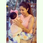 Shilpa Shetty Instagram - Some things in life are a little more special than the others. The number ‘15’ has been added to that list now❤️! Our daughter, Samisha Shetty Kundra🧿, came into our lives on 15th Feb and she turns two months old today on 15th April. It’s also a very special and happy coincidence that we have become a family of 15 MILLION on @indiatiktok today, on the 15th of April😍🤩 So grateful for all the love & blessings that you have showered on my family and me over the years... humbled beyond words. Hope you continue to stand by us, rock solid, even in the years to come🙏🏻❤️🤗🧿🌈 ~ @rajkundra9 . . . . . #20DaysOfGratefulness #Day19 #SamishaShettyKundra #happiness #gratitude #blessed #grateful #daughter #15Million #TikTokIndia