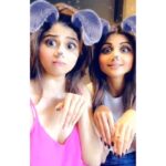Shilpa Shetty Instagram - Missed #SiblingDay yesterday. So this is for you @shamitashetty_official ❤️ A sister is someone who knows your worst fears and darkest secrets. When your parents don’t understand your sister always will (or at least pretends to 😅) If as a woman you don’t understand how you can love your sister sooooo much that you can kill for her and wring her neck at the same time... then you are a single child! 🤷🏽‍♀️🤣 From all our shenanigans to all our ‘girlie issues’, I will always cherish those childhood memories, even when we fought like cats & dogs and then made up like nothing happened 😂. But most importantly, I had someone who kept me going on my lowest days amid all the struggles life could throw at me, and for that I’m forever grateful to you for standing by me. Time has flown by but this must be said, you are IRREPLACEABLE. It’s “US” against the World, always... my Tunki ❤️😘😍🧿Ae love ya!🌈🦋 ~ Also, wishing all of you a very Happy and Blessed Easter! ❤️🥳 . . . . . #20DaysOfGratefulness #Day17 #HappyEaster #sisters #MunkiAndTunki #family #siblinglove #gratitude #love