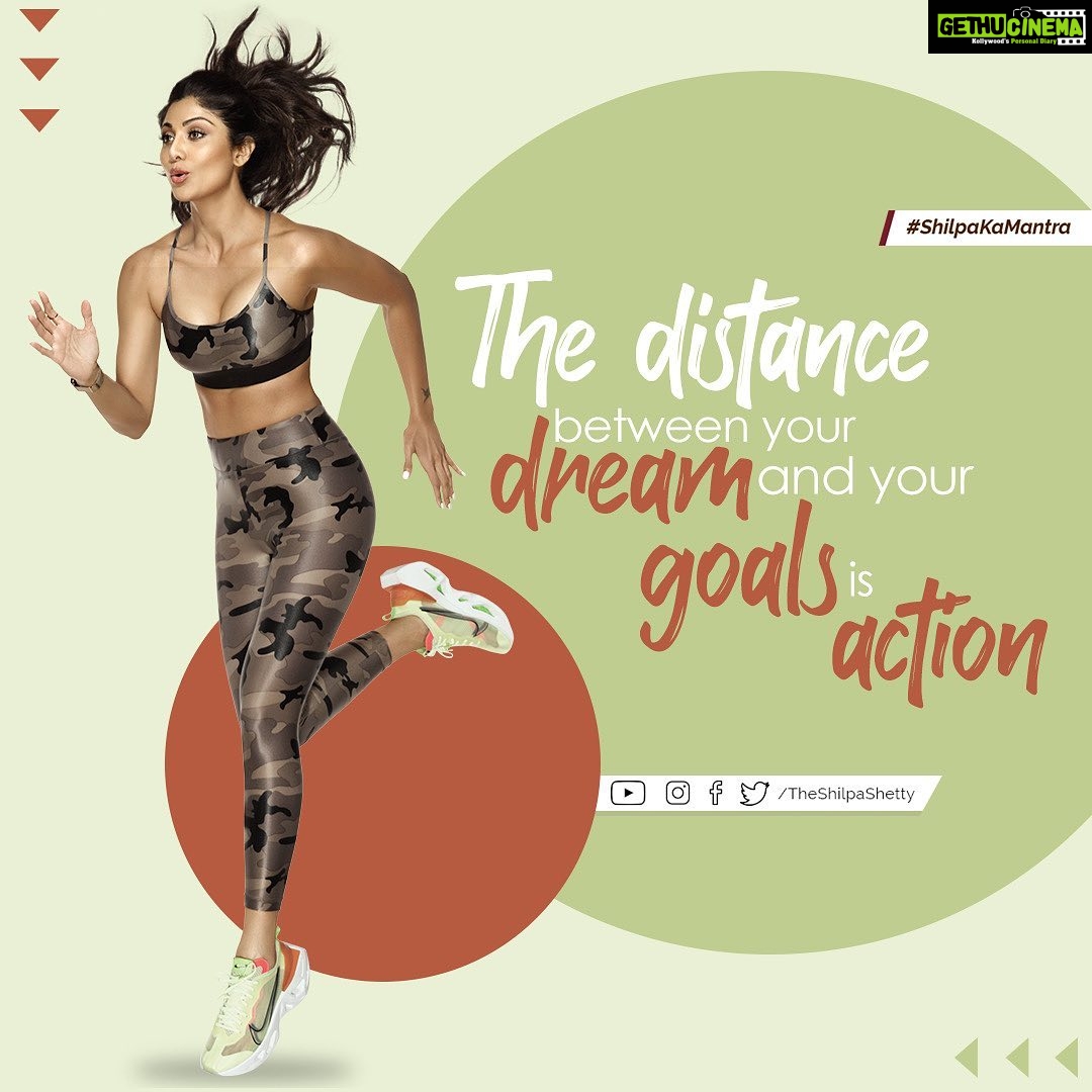 Shilpa Shetty Instagram - This quiet time is a true test of our self-discipline. Do not give in to any kind of temptation to give up your routine. Find ways to pursue your dreams and goals while you’re at home. Creative innovation is the need of the hour. You can only inch closer to the finish line if you keep the pace going. . . . . . #ShilpaKaMantra #GetFit2020 #stayhome #staysafe #stayindoors #innovate #creativity