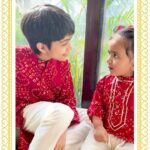 Shilpa Shetty Instagram - The bond between siblings can never be explained, but it always leaves me amazed! *𝒕𝒐𝒖𝒄𝒉𝒘𝒐𝒐𝒅* A very Happy Bhai Dooj to all of you, from Samisha and her Paaji, Viaan-Raj! ❤️🌈🙏🪔🧿 . . . . . #HappyDiwali #BhaiDooj #SamishaShettyKundra #ViaanRajKundra #siblings #love #family #gratitude #blessed