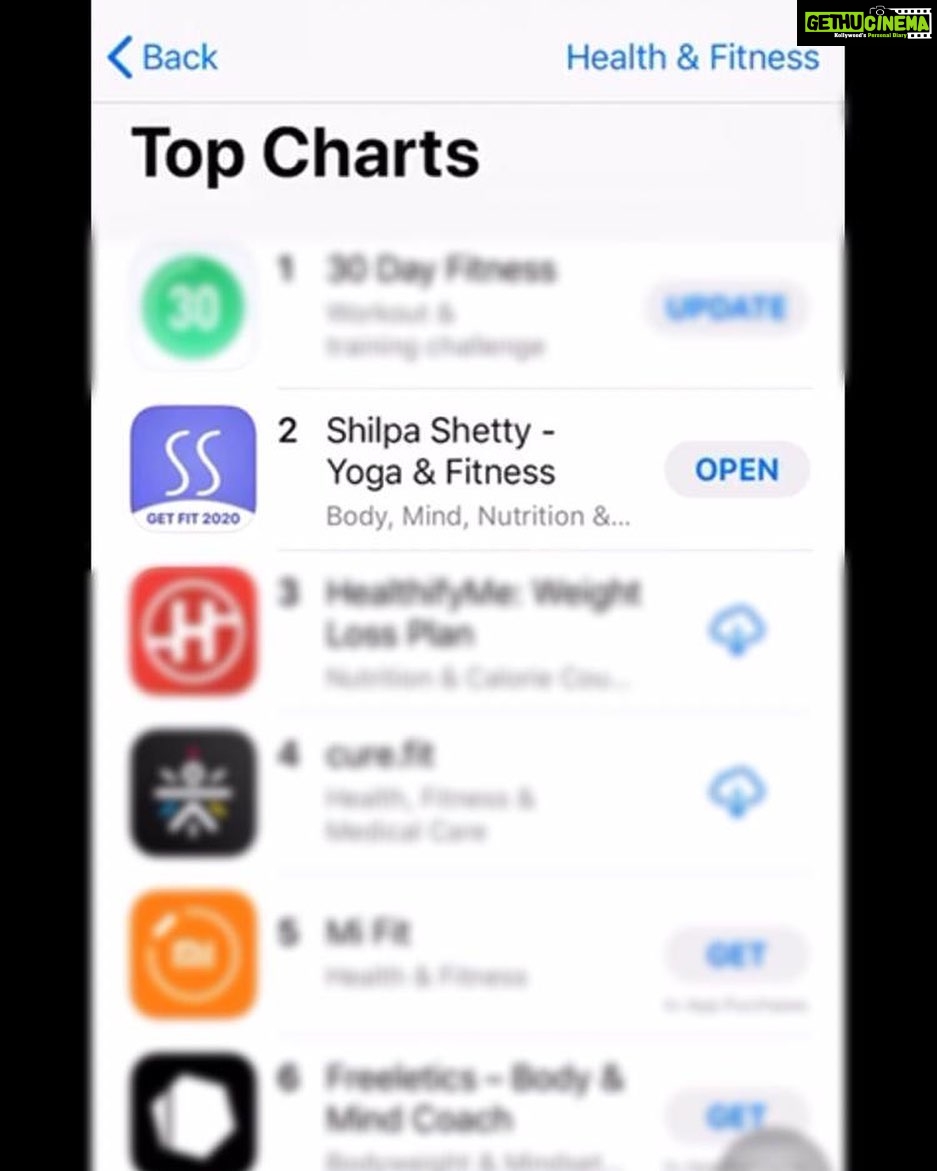 Shilpa Shetty Instagram - This year has begun so amazingly well. Makes me immensely happy to know that the @shilpashettyapp has made it to the ‘Apple Favourites’ again in the Health & Fitness category. What’s even more exciting is that we’re placed in the top 3 apps!🥳🧿❤ This love reiterates we’re definitely doing something right! Thank you, @apple and all of you for the appreciation. With Gratitude SSK #SwasthRahoMastRaho #GetFit2020 #SSApp #HealthAndFitness #top3 #apple #ios #gratitude #blessed