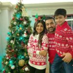 Shilpa Shetty Instagram - With love filled hearts we wish you a Merry Christmas from Us to Yours ... #love #gratitude #peace #family #happiness #smiles