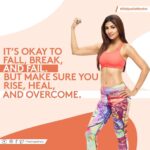 Shilpa Shetty Instagram - The highs and lows, ups and downs we face signify that we're 'alive'. It is important to know that it's absolutely okay for you to slow down and enjoy a 'down time'. Take your time to heal and recover, but make sure that this pitstop is only to help you refuel so you can bounce back with renewed energy. Every setback is preparing you for a bigger achievement. . #ShilpaKaMantra #SSApp #SwasthRahoMastRaho #fitness #downtime #recover #refuel #health #fitfam