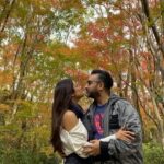 Shilpa Shetty Instagram – Living on Love and Fresh air …literally , This place is as picturesque as a postcard.
Proves nature is at its best when untouched.
Not only catching the beautiful autumn colours in Kyoto.. but also caught a kiss in time 😛❤️🧿
Happy Anniversary my Cookie @rajkundra9 .. 10 years !!..and not counting 🧿❤️🧿
@aman_kyoto .
@love @gratitude #happiness #10years #nofilter #kissoflove #soulmates 
#japandiaries #10yearsandnotcounting Aman Kyoto