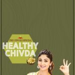 Shilpa Shetty Instagram - The festive season is around the corner and so are the never ending visits from relatives. You have to have something handy to feed them! So presenting to you, a great twist to our favourite snack... The Chivda! Happy eating!😊🤗 ~ #SwasthRahoMastRaho #TastyThursday #SSApp #healthyfood #PreDiwali #FestiveSeason #snacks