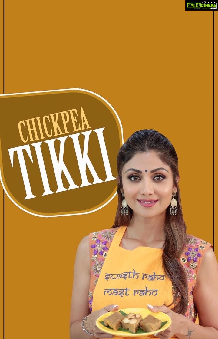Shilpa Shetty Instagram - The time between our lunch and dinner is so crucial. We're tempted to munch on whatever we find. How about we look at a healthier snack instead? The Chickpea Tikkis (Patties) are the perfect fit - yummy and nutritious. Try them today! #SwasthRahoMastRaho #TastyThursday #SSApp #eatright #healthyeating #lifestyle #fitness #cleaneating
