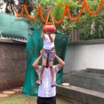 Shilpa Shetty Instagram - My lil #Krishna and our yearly ritual celebrating #Janmashtami at our home.. #ViaanRaj #smashingit and getting better every year♥️🧿🧿😇 Happy Janmashtami to all..lots of love and happiness to my instafam ♥️🙏💖 #happyjanmashtami #indian #celebration #festivals #love #conquer #radheradhe #jaishreekrishna