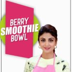 Shilpa Shetty Instagram - Presenting the Berry Smoothie Bowl - a 'modern day solution' to 'modern day problems' like unhealthy eating habits. With just a handful of your favourite seasonal fruits, you can have a filling breakfast meal ready in minutes! Try this recipe today, I'm sure you'll love it! #SwasthRahoMastRaho #TastyThursday #healthyfoods #smoothie #fruits #fitfam #eatright
