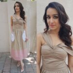Shraddha Kapoor Instagram - Today promotions ! Outfit @nimishshift @accessorizeindiaofficial Styled by @tanghavri assisted by @nidhijeswani make up & hair @shraddha.naik @florianhurelmakeupandhair managed by @parinaparekh #DreamTeam ❤️