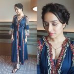 Shraddha Kapoor Instagram - Yesterday in Jaipur 🌈 wearing @vveryverb & @accessorizeindia Styled by @tanghavri assisted by @nidhijeswani make up & hair @shraddha.naik @florianhurelmakeupandhair managed by @parinaparekh #DreamTeam #HALFGIRLFRIEND #19thMay