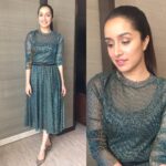 Shraddha Kapoor Instagram - Promoting away today & getting closer & closer to release ! 15 days to go 🌈 Styled by @tanghavri assisted by @nidhijeswani make up & hair @shraddha.naik @florianhurelmakeupandhair managed by @parinaparekh #DreamTeam #HalfGirlfriend #19thMay ❤️