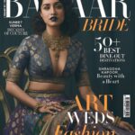 Shraddha Kapoor Instagram - #Repost @bazaarbridein with @repostapp ・・・ Return of the retro with @ShraddhaKapoor #BazaarBrideIn cover star for the month of May in @sabyasachiofficial & @azvavows Editor @nupurmehta18 Fashion Editor @ayeshaaminnigam Photographed by @prasadnaikstudio Hair and Makeup @danielbauermakeupandhair Fashion Stylist @drishtysingh Assisted by @archit.dixit