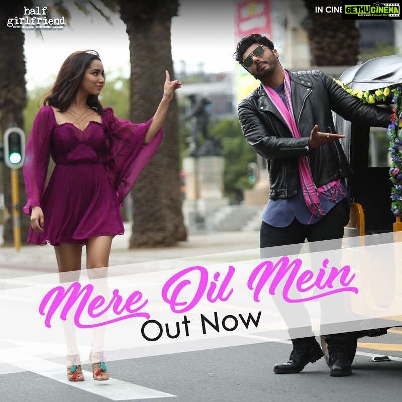 Shraddha Kapoor Instagram - #MereDilMein out NOW!! Link in bio ❤️ #HalfGirlfriend #19thMay