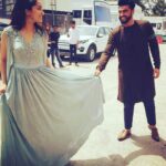 Shraddha Kapoor Instagram - #Repost @arjunkapoor with @repostapp ・・・ Arre GOGO ji aapka ghaagra !!! @shraddhakapoor #shaktichiporgi #Halfgirlfriend #19thmay #promtionmadness
