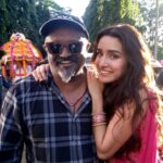 Shraddha Kapoor Instagram - With one of the best DOPs in our country. @dop007 Ravi sir, the way that you have shot #OkJaanu..bringing magic to each frame ✨ it's been a mind blowing experience working with you!!! #AbsoluteGenius ❤