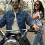 Shraddha Kapoor Instagram – And off we go! Will be riding around the streets of #Mumbai and go LIVE from multiple places where #OKJaanuSong was shot at! Stay tuned to our facebook.com/DharmaMovies