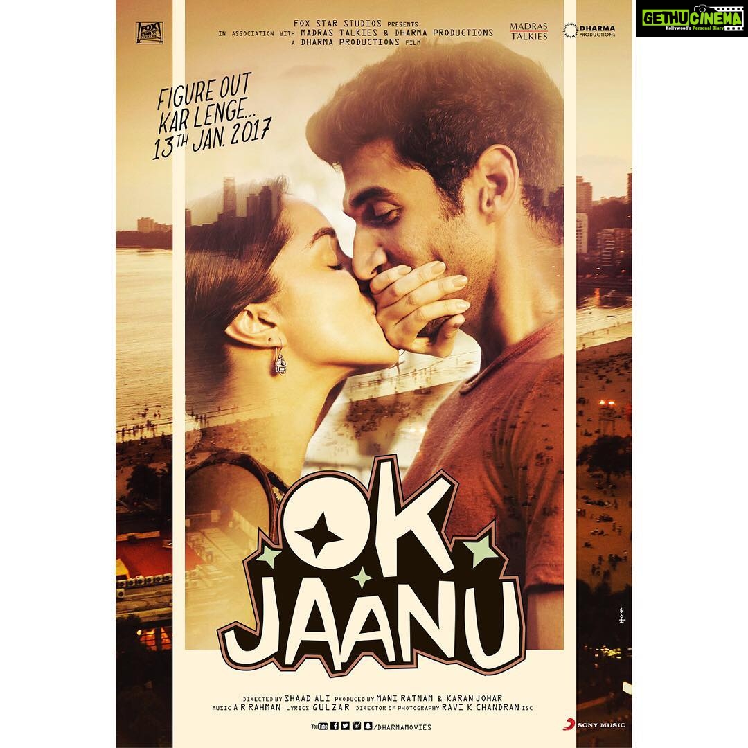Shraddha Kapoor Instagram - And we are BACK!!! #13thJan #OKJaanu ❤️#AdityaRoyKapur
