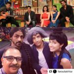 Shraddha Kapoor Instagram – #Repost @faroutakhtar with @repostapp
・・・
Full on mazaa, masti, madness and music on @kapilsharmashow last night.. thank you to him and his amazing team .. Rock On!!