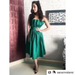 Shraddha Kapoor Instagram – #Repost @sanamratansi with @repostapp
・・・
@shraddhakapoor for #RockOn2 in Bangalore wearing @byplakinger 
shoes @louboutinworld 
HMU @shifstershettty @beautynthecheap #promotions #presscon  #stylecell