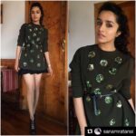 Shraddha Kapoor Instagram - Kick starting #RockOn2 promotions in beautiful Shillong! Hair and make up by @shifstershetty & @meldemuredsouza styled by @sanamratansi Always so awesome to get the best team! #Repost ・・・ Kickstarting Rock On 2 promotions in Shillong ✌🏻️@shraddhakapoor wearing @sanchitaofficial skirt @zara shoes @moniquelhuillier HMU @bbluntindia #rockon2 #presscon #stylecell #sanamratansiforstylecell