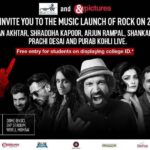 Shraddha Kapoor Instagram - TODAY at 6pm at Dome, NSCI (Worli) Mumbai #RockOn2MusicLaunch and we perform live!!! Very special day for me. My first concert!!! Singing live!!!College students enter free just show your id!!! 🤘❤️