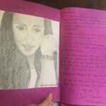 Shraddha Kapoor Instagram - Thank you for the lovely sketch you made yourself and the super sweet note @hereforshraddha Big big big hug ❤️❤️❤️