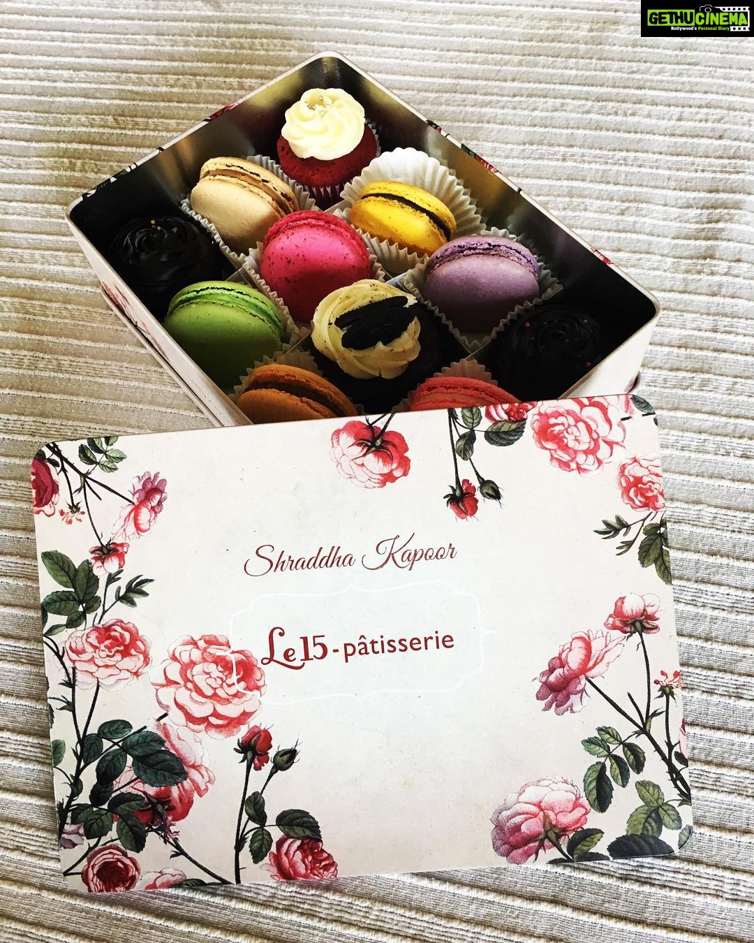 Shraddha Kapoor Instagram - Missed Diwali at home but @poojadhingra waited till I got back to send me my very own box of happiness!!! Thank you!!! ❤️💗💜 Since it has my name on it, does that mean that it's ok if I don't share? 😋😏