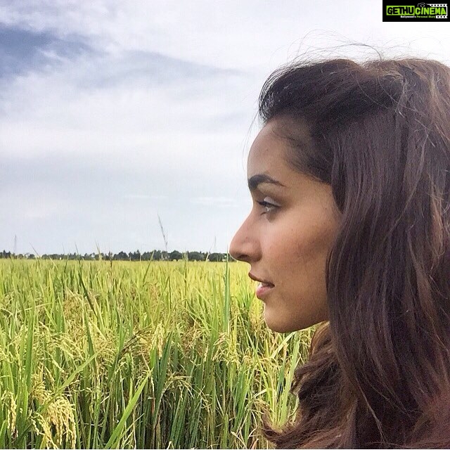 Shraddha Kapoor Instagram - Happy place #OnSet #BAAGHI #Kerala
