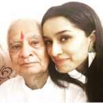 Shraddha Kapoor Instagram - My beloved nana, Pandit Pandharinath Kolhapure, passed away very peacefully a few days ago. He spread magic through his music & greatness. Thank you all for your wishes and messages. Him and my nani taught our family the meaning of being rooted and together. Grand parents are the real treasures of our lives. And when they go...they make sure they leave behind a part of themselves, in you. I feel so blessed to have spent so many years,growing up,with them.The memories will always be the most special treasures...forever. And for all the lucky ones out there who still have their nana-nanis, dada-dadis, give them your time! ☺️