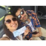 Shraddha Kapoor Instagram – Off to the great north with this great soul @varundvn #ABCD2 #19thJune #Chandigarh