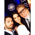 Shraddha Kapoor Instagram – O.M.G butterflies & HOW! #Haider & #Arshia on #KBC humbled & honoured!