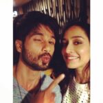 Shraddha Kapoor Instagram - No more under the weather when there is #Haider ! Best times with @shahidkapoor