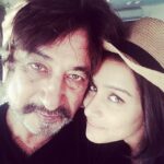 Shraddha Kapoor Instagram - Happiest birthday Papa!! ❤️you too much!