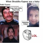 Shraddha Kapoor Instagram – Hahaha. Classic! Ayee Villain!