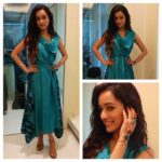 Shraddha Kapoor Instagram – dress by Myoho. Hand harness – Ritika Sachdev. Rings – Pipa + Bella. Earrings – Aquamarine shoes – aldo. Styled by Nisha Kundnani :)